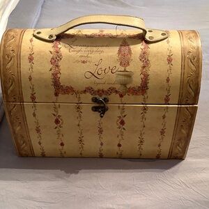 Charlene Olson Vintage Floral Decorative Box